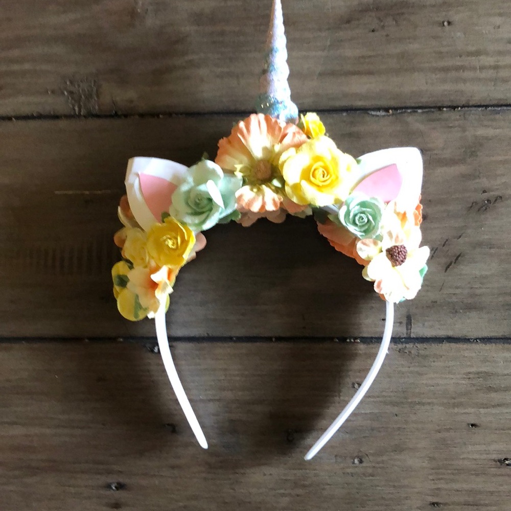 Handmade unicorn headband